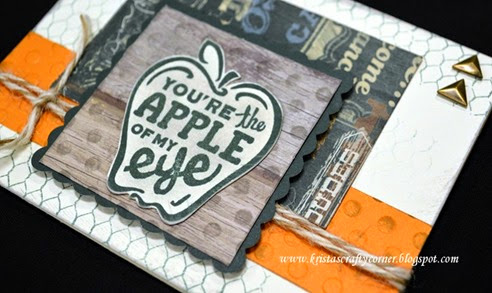 May SOTM_youve got a friend_timberline card_close up embossing  DSC_1192