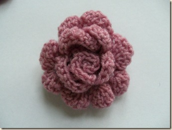 Beth Lea pattern for crochet rose