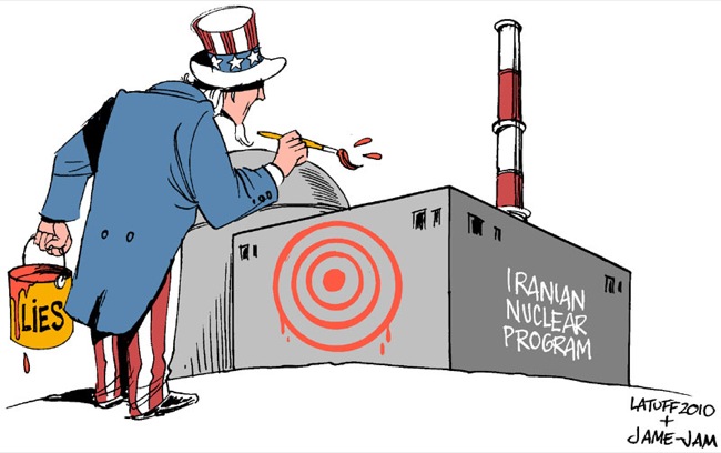 CC Photo Google Image Search Source is fc08 deviantart net  Subject is Targeting Iran nuclear program by Latuff2