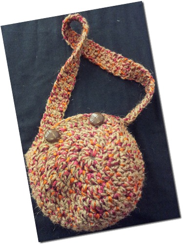 Red-Tweedi Bag