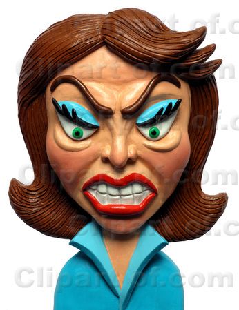 Eyebrows Angry