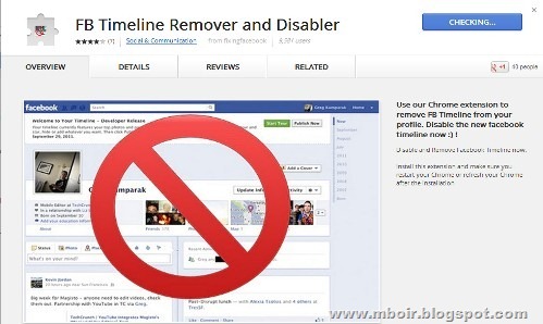 FB Timeline Remover dan Disabler