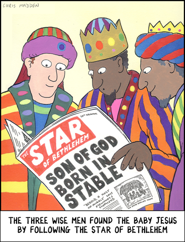 CARTOON BY CHRIS MADDEN, USED BY PERMISSION CARTOON BY CHRIS MADDEN, USED BY PERMISSION