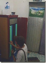 Lemari pakaian kamar Kondisi kamar