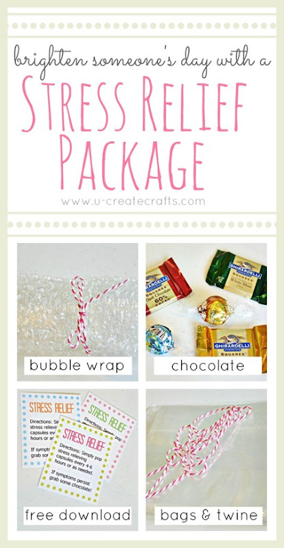 Simple Stress Relief Package to Brighten Someone's Day!