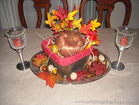 My Fall centerpiece