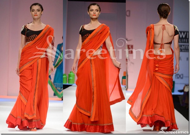 Erku_Peach_Saree