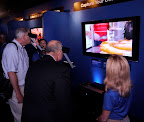 Visitors see Manhattan's city streets in 3D.