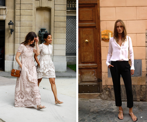 flat sandals for work