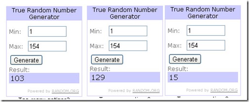 castig random