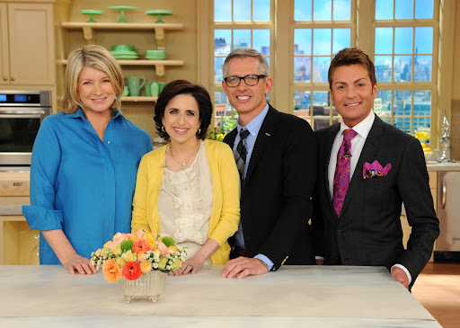 Martha, me, Bryan Rafanelli of (www.rafanellievents.com) and Randy Fenoli of Kleinfeld Bridal (www.kleinfeldbridal.com).