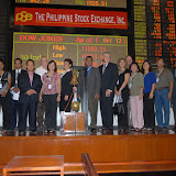 Philippine Stock Exchange Tour for 10th PRIC delegates