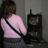 Playing Guitar Hero