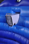 front view of Bubble Blaster 3000 inside of bubble pit