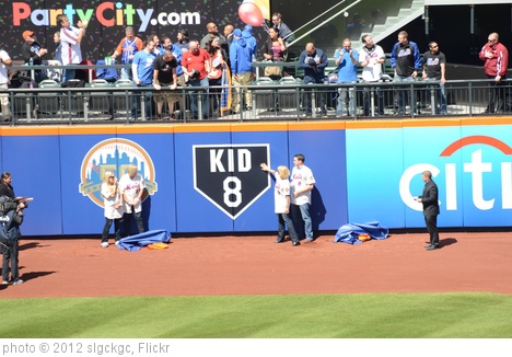 'Unveiling of Gary Carter Outfield Tribute by the Carter Family' photo (c) 2012, slgckgc - license: http://creativecommons.org/licenses/by/2.0/