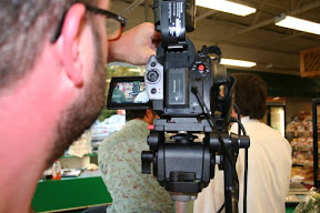 Through the eyes of the camera man, Robert Wickward.