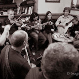 The second of the two Festival Sessions held in this cosy, compact local pub. A core of talented and dedicated local musicians turn up every Monday night throughout the year to enjoy each others company and share in the music making, keeping traditional Irish tunes alive in this Liverpool suburb. A mixture of regular and occasional visiting musicians can often be found dropping by, joining in with the performances. LIF'10 Traditional Music Session at The Edinburgh