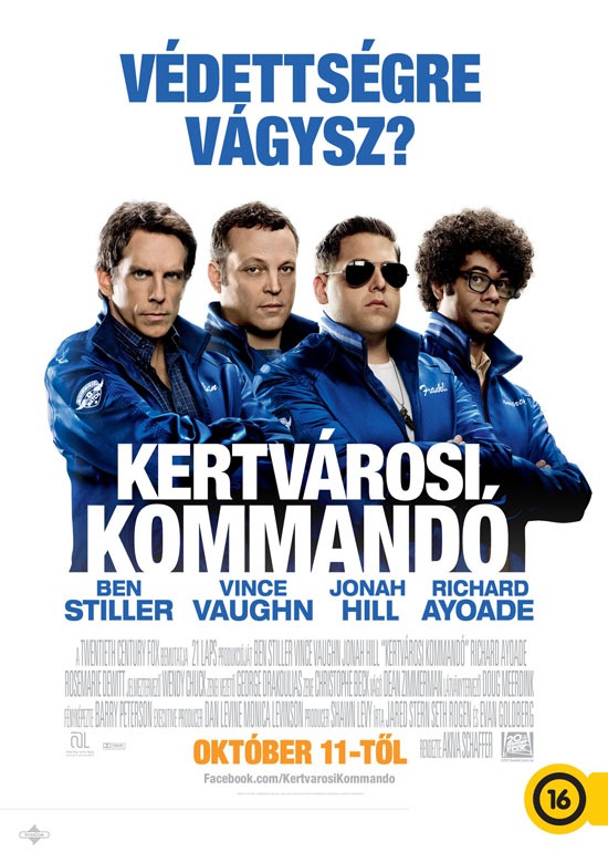 Kertvárosi kommandó magyar plakát