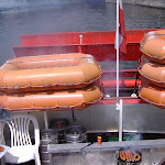 Sausages for the boat crew. They smelled good!