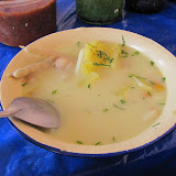 Why hello there Mr. Chicken.