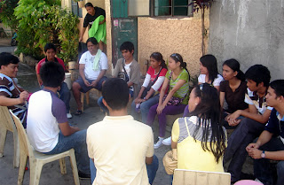 March 7: Sir Jojo requests Sir Jeff to introduce the students to Raymond's family. The interview was done outside their house.