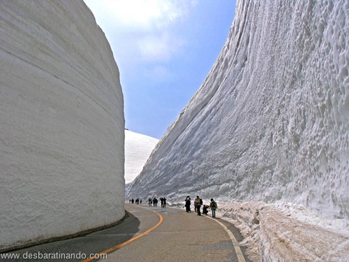 parede de neve 20 metros japao desbaratinando  (5)