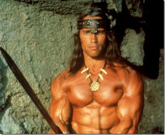 'CONAN THE BARBARIAN' FILM STILLS - 1982...No Merchandising. Editorial Use Only Mandatory Credit: Photo by Everett Collection / Rex Features ( 415401e ) Arnold Schwarzenegger 'CONAN THE BARBARIAN' FILM STILLS - 1982 