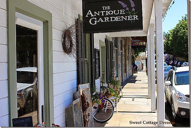 antique gardner store front