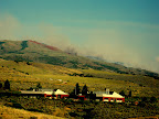 Fire on the mountain ...