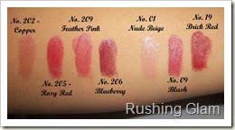 Burberry lipsticks swatches - Copy Burberry lipsticks swatches - Copy
