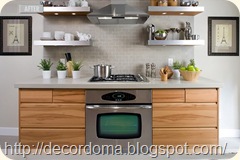 открытые полки на кухне в качестве декора открытые полки на кухне в качестве декора