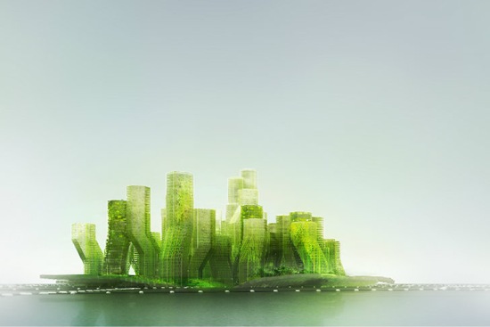 Ciudad flotante que transforma el CO2 en biodiesel Ciudad flotante que transforma el CO2 en biodiesel