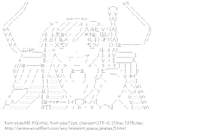 [AA]Kato Marika (Miniskirt Space Pirates)