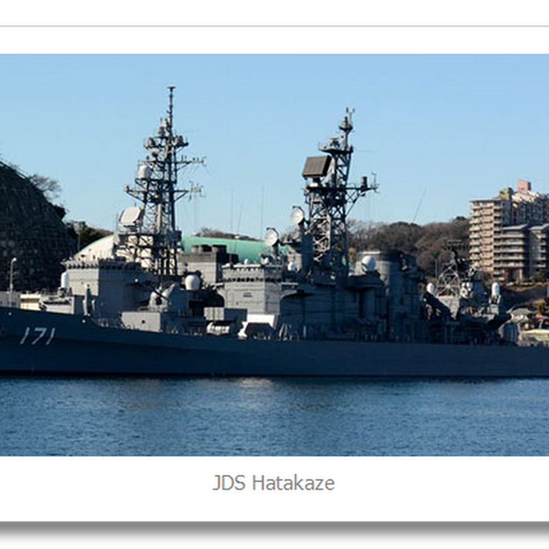 JMSDF Hatakaze Class  Guided Missile Destroyer