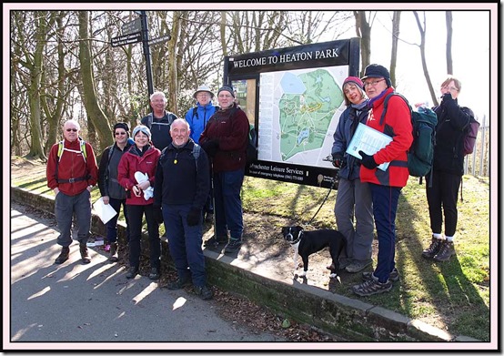 Starting the walk inside Heaton Park 0302HeatonParkgroup