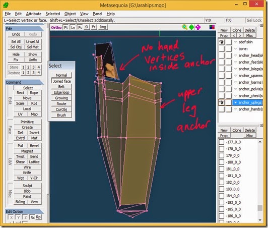 Reshape upper leg anchor to exclude hand vertices Reshape upper leg anchor to exclude hand vertices