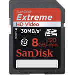 SanDisk 30MB/s 8GB SDHC