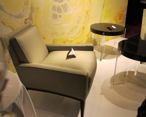 A sleeker grouping of tables and chairs. A sleeker grouping of tables and chairs.
