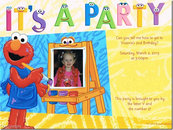 2nd Birthday Invite [Edited 1]