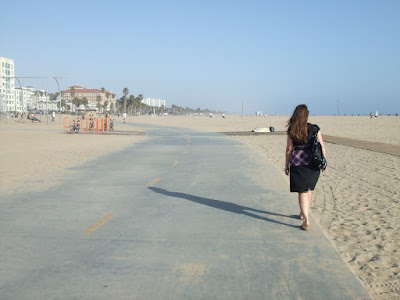 Debbie on the Boardwalk