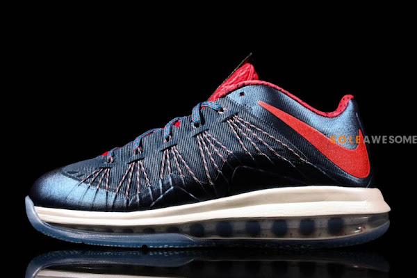 Nike Air Max LeBron X Low in Classic USAB Colors 579765400