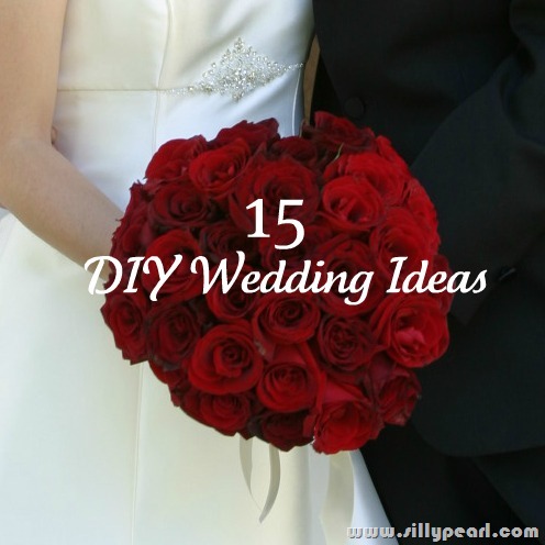 I've gathered 15 DIY wedding ideas to get you started Vintage Book Wedding