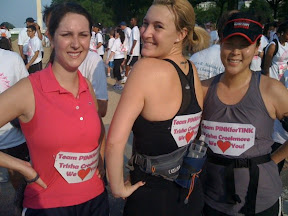 The PinkforTink raceteam! The PinkforTink raceteam!