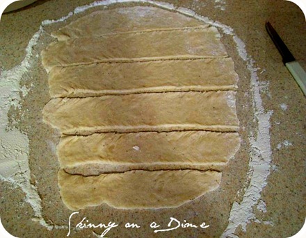 dumplings cut the dough