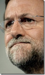 Rajoy enfadado