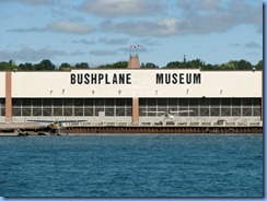 5079 Michigan - Sault Sainte Marie, MI - St Marys River - Soo Locks Boat Tours - shoreline on Canadian side, the Bushplane Museum 5079 Michigan - Sault Sainte Marie, MI - St Marys River - Soo Locks Boat Tours - shoreline on Canadian side, the Bushplane Museum