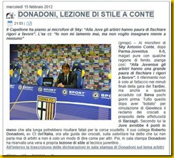 donadoni lezione stile conte