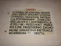 Ostrzeżenie odnośnie skażenia