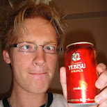 yebisu is amazing beer in Kabukicho, Tokyo, Japan