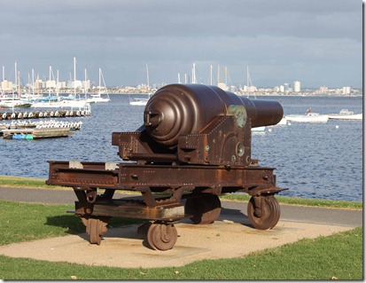 80 pdr RML Guns at Williamstown